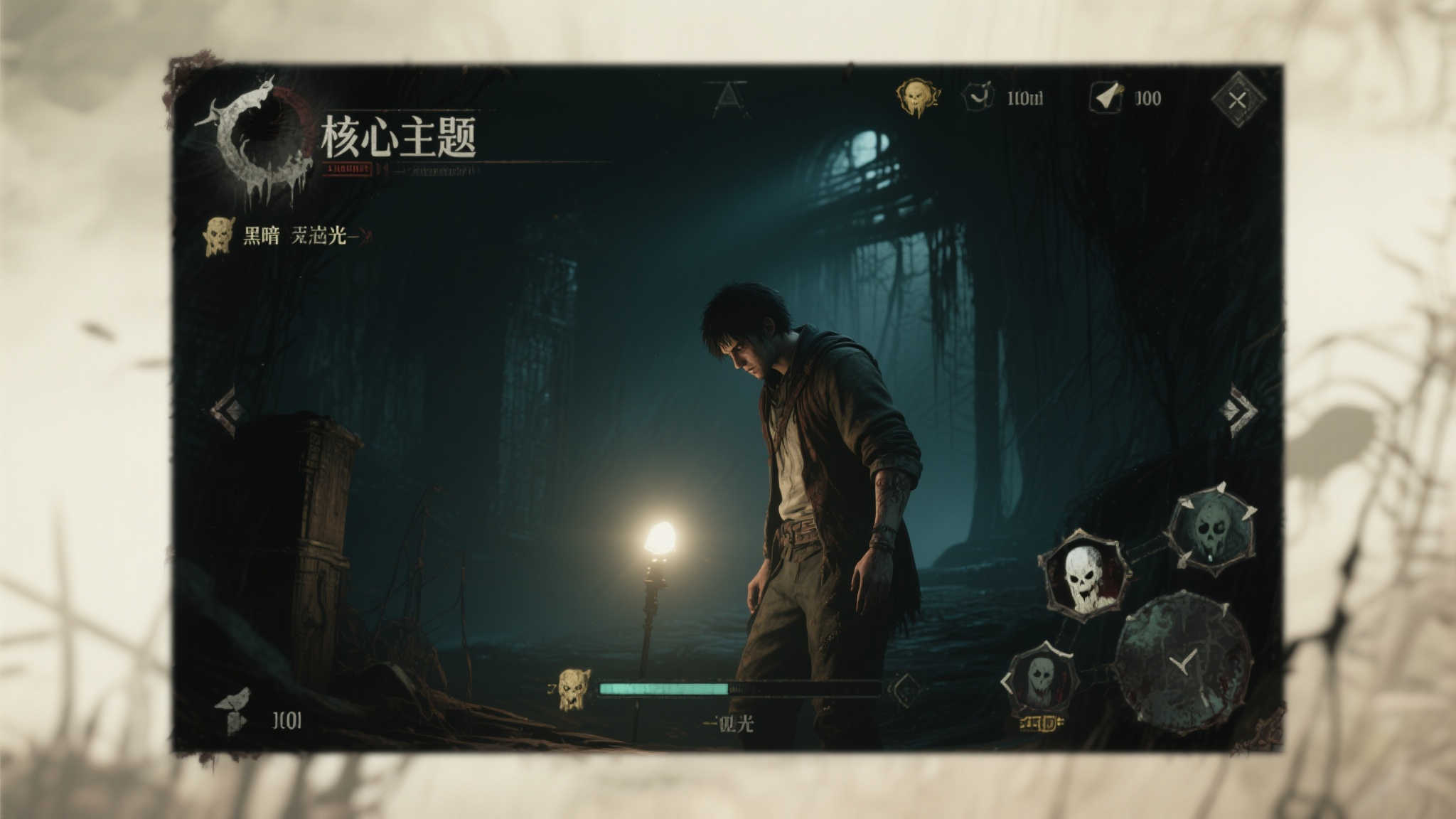 PS5恐怖新作IGN 9分:黑暗中的光明诗篇 此外,游戏的核心主题——在黑暗中寻找光明